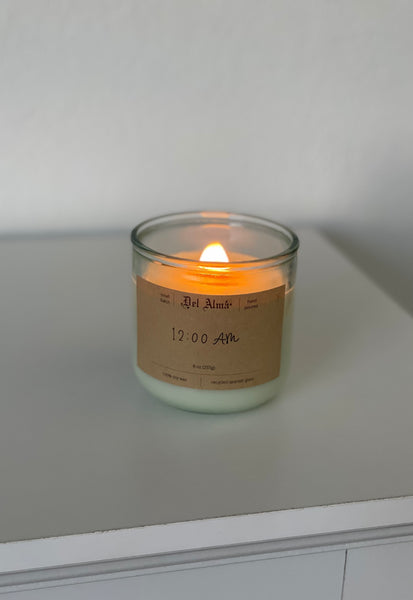 “12:00 AM” candle