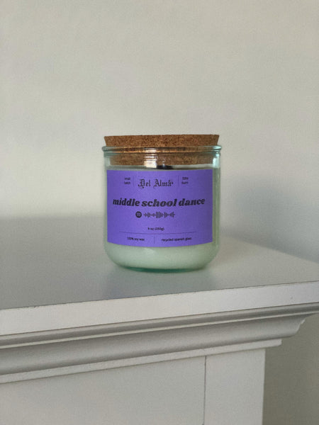 “Middle School Dance” candle