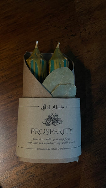 Prosperity Intention Candles