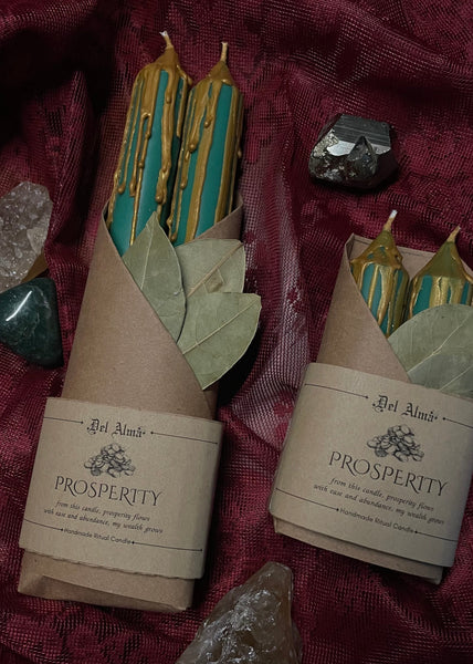 Prosperity Intention Candles