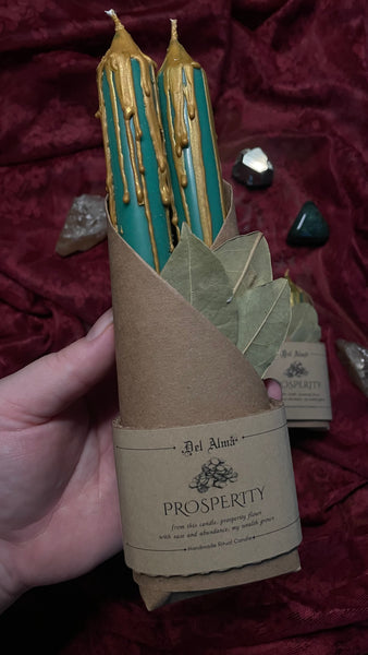 Prosperity Intention Candles