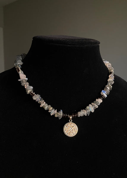 Sagittarius - Labradorite, Smokey Quartz