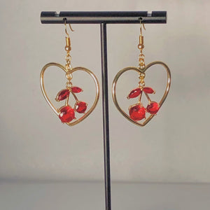 “My Cherry Amor” earrings