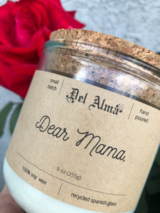 “Dear Mama,” candle